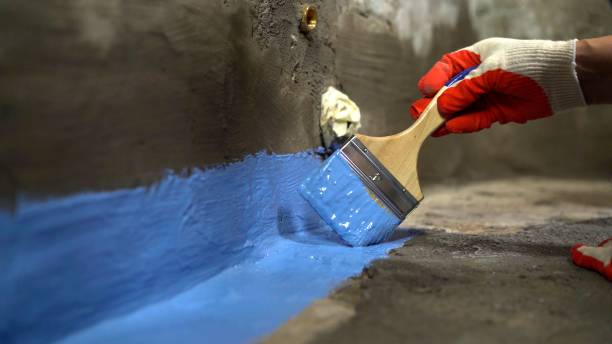 Commercial Foundation Crack Repair project at a Chandlersville, OH business property by SJ Waterproofing Pros